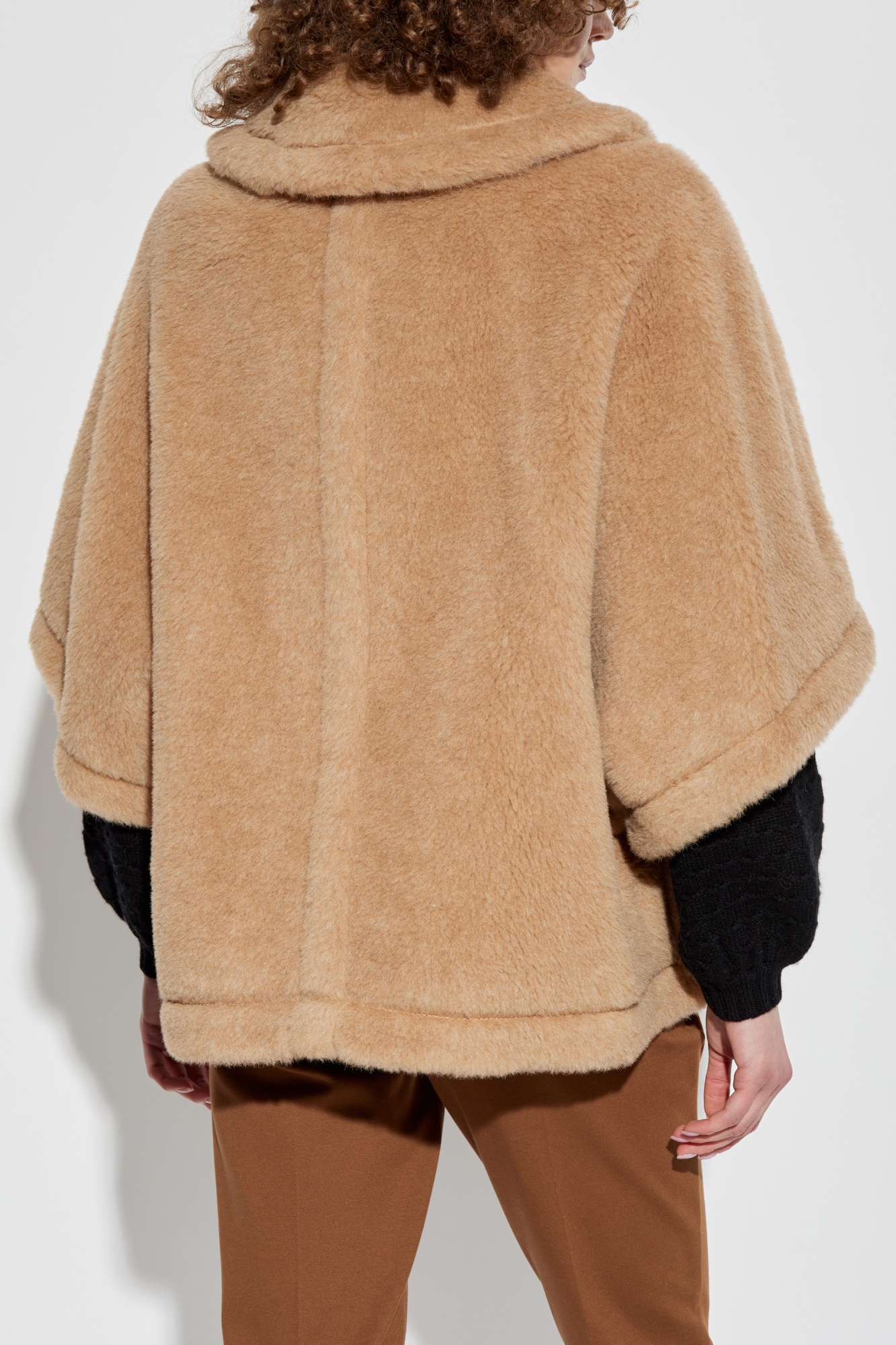 ポンチョ・ケープ MAX MARA 'Tenebre' cape Beige Max Mara Tenebre Cape | Brown | FARFETCH BN